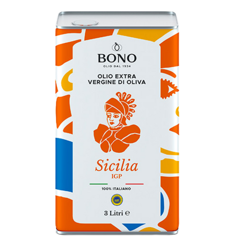BONO Sicilian Extra Virgin Olive Oil 3L