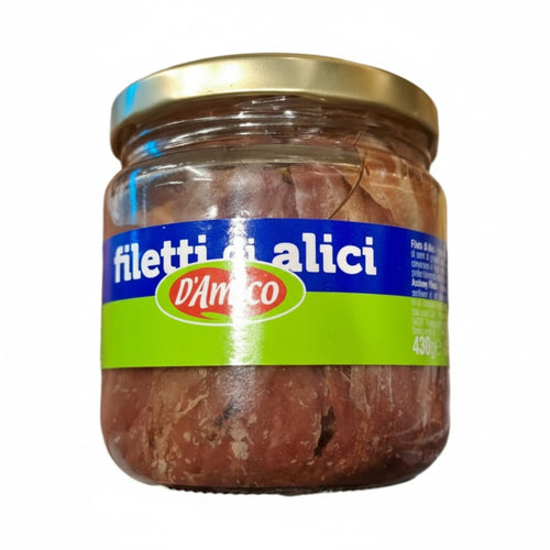 D'Amico  Anchovy Fillets in sunflower oil 1650g