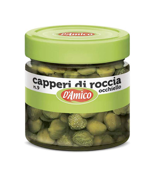 D'Amico Occhiello Rock Capers vinegar-pickled No.9 100g