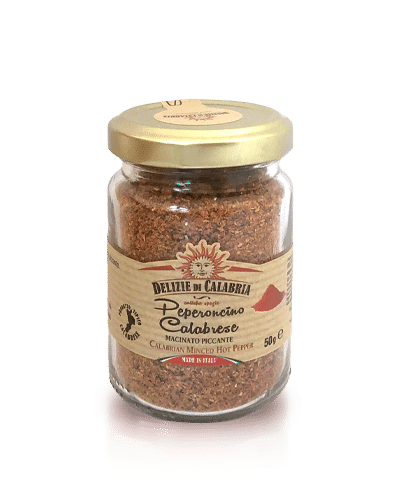 Delizie di Calabria Calabrian Minced Hot Chilli Pepper 50g