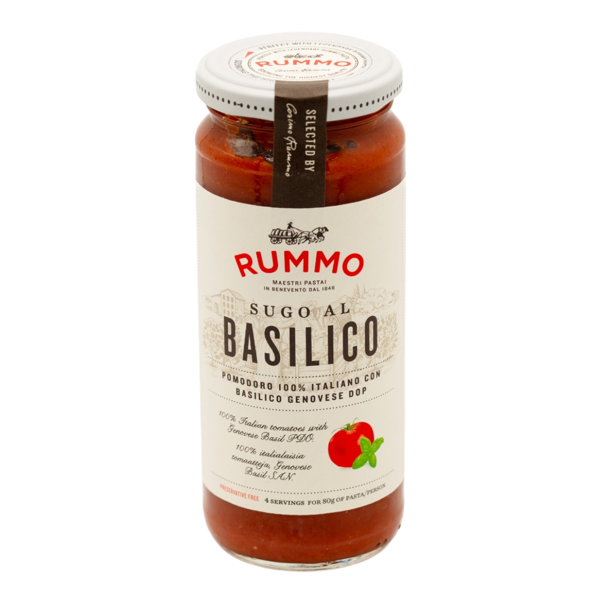 Rummo Sugo al Basilico 340g