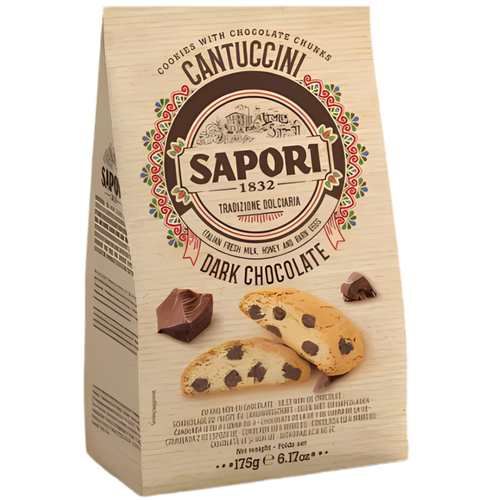 Cantuccini Sapori Dark Chocolate 175g