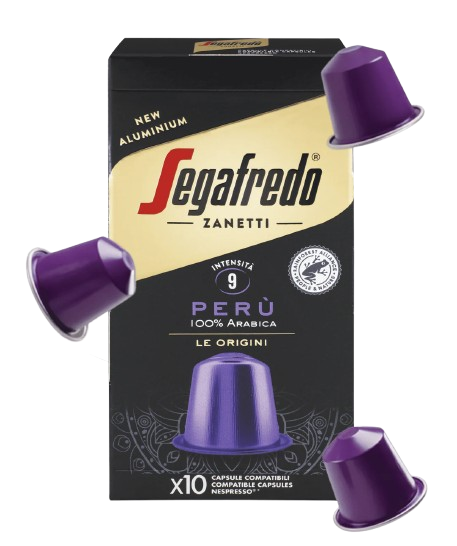Segafredo Peru Nespresso Compatible Capsules 10 x 5.1g