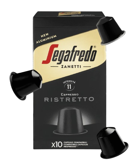 Segafredo Ristretto Nespresso Compatible Capsules 10 x 5.1g